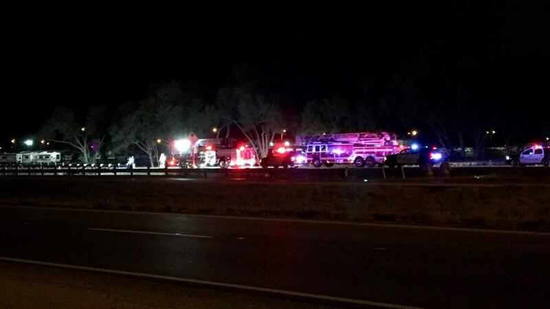 Emergency officials responded to a wreck on Nov. 9 in which three people were hospitalized.