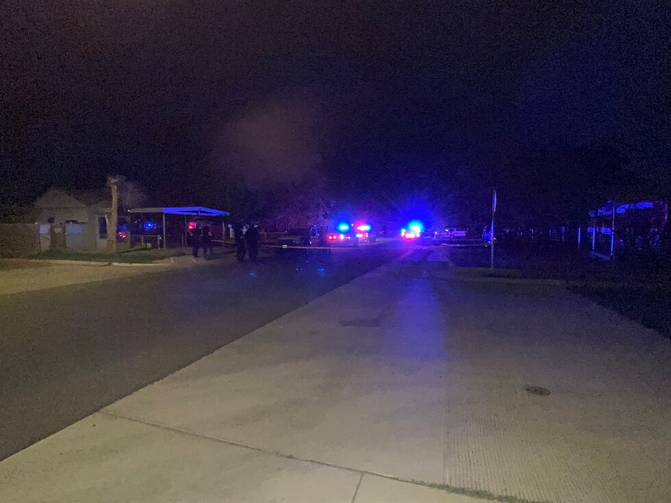Police investigate in 3200 block of Baylor Street Friday, Sept. 29, 2023.