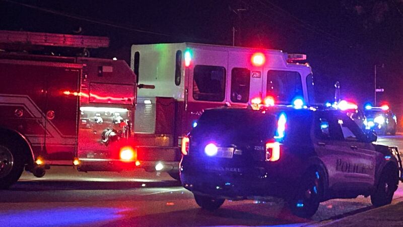 Erskine Street is closed for eastbound traffic from North Englewood Avenue as police work the...