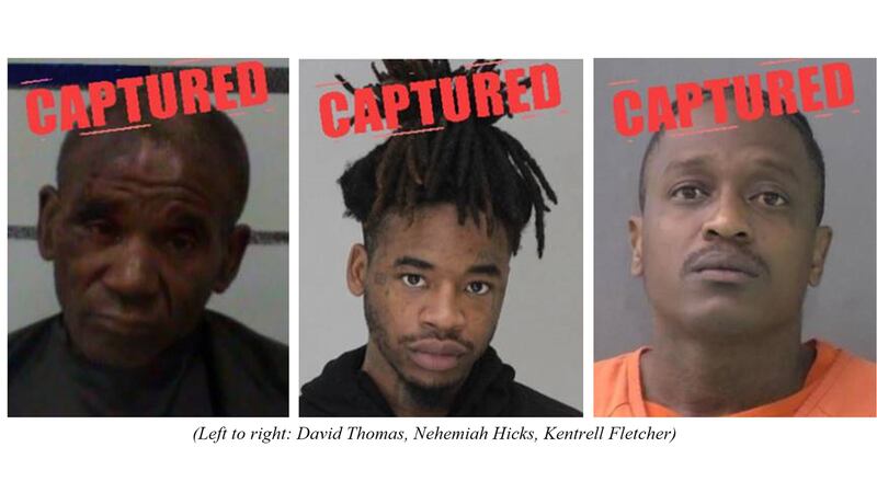 Three of Texas’ 10 Most Wanted are back in custody following their arrests last month. Texas...