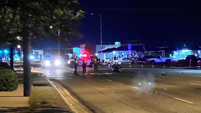 Motorcycle crash Avenue D/50th St.