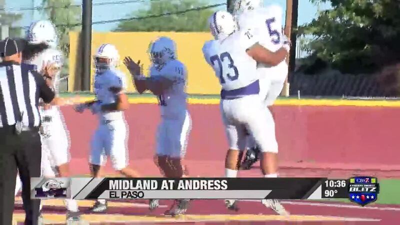 HIGHLIGHTS: Midland High defeats El Paso Andress 62-14