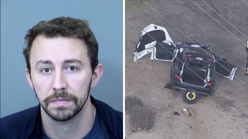 Police say Gage Kauffman was booked on two counts of manslaughter, two counts of aggravated...