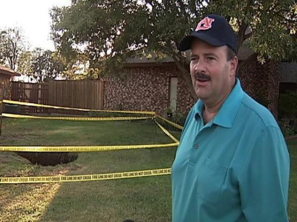 Lee Smithwick found a secret tunnel in front of his home