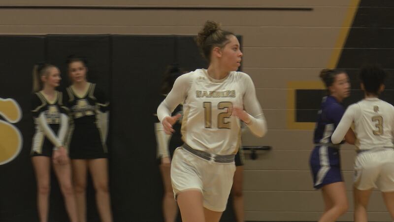 Taytum Bell scores 23 points in Lady Sandies win over Canyon.