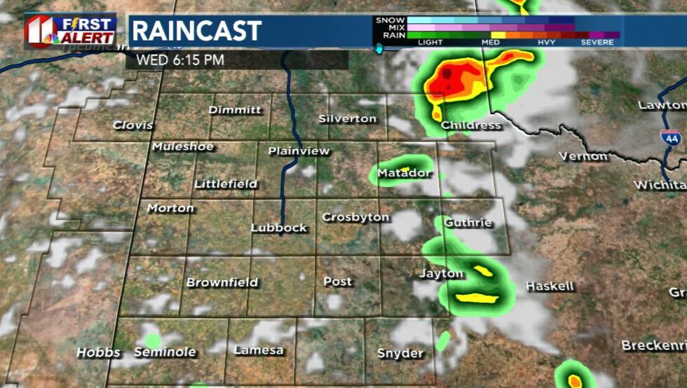 KCBD First Alert Weather Raincast