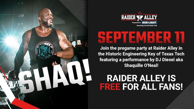 On September 11, NBA great Shaquille O’Neal will be performing as DJ Diesel in the Historic...