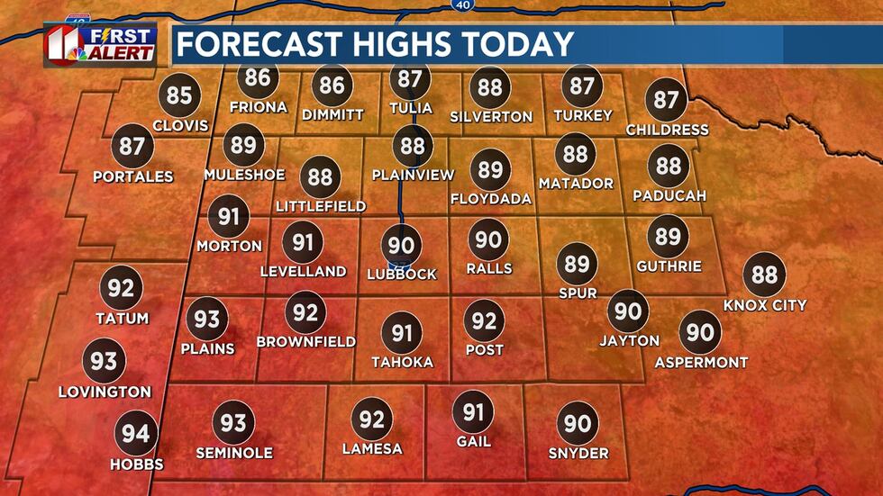 Flag Day afternoon generally sunny, with a light wind, and highs from slightly below to near...