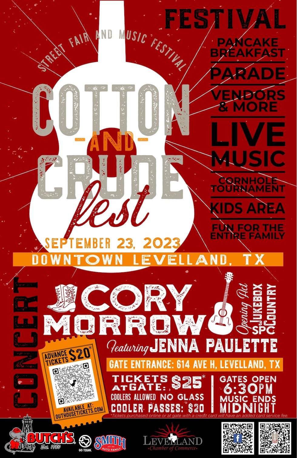 The Levelland Chamber of Commerce will host its annual Cotton and Crude Fest in downtown...